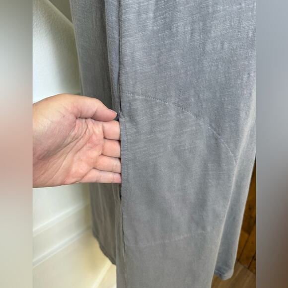 Fresh Produce Lorna Gray 100% Cotton Slub T-Shirt Dress Size XS - Picture 5 of 11